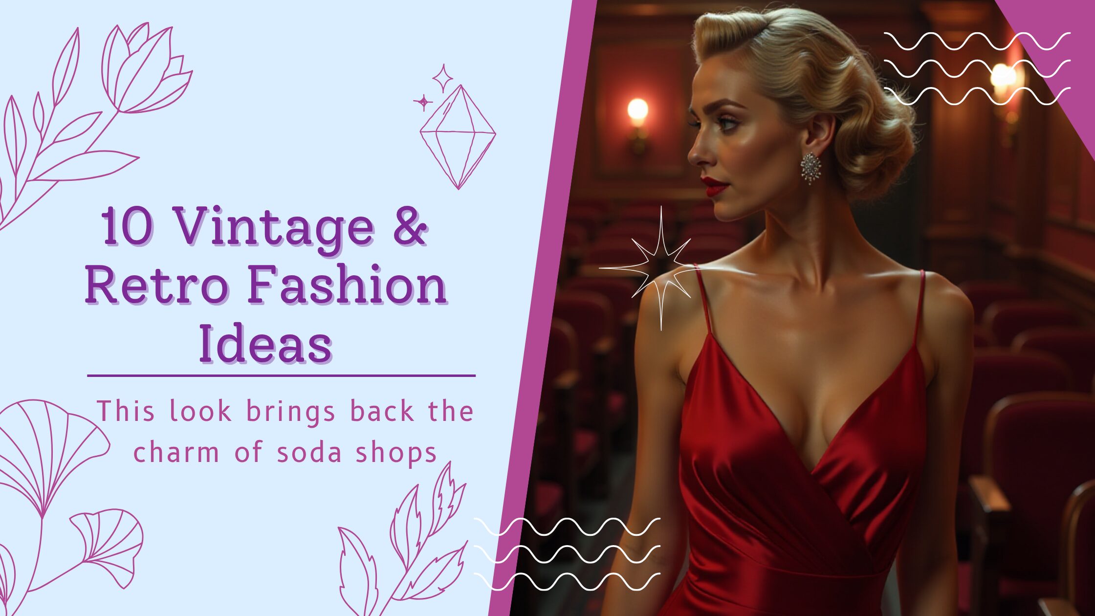 10 Vintage & Retro Fashion Ideas 2025