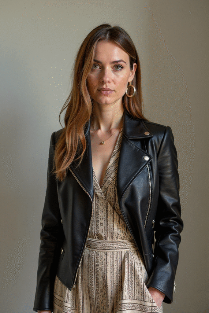 Victoria Magrath wearing a tailored Dior blazer in London.