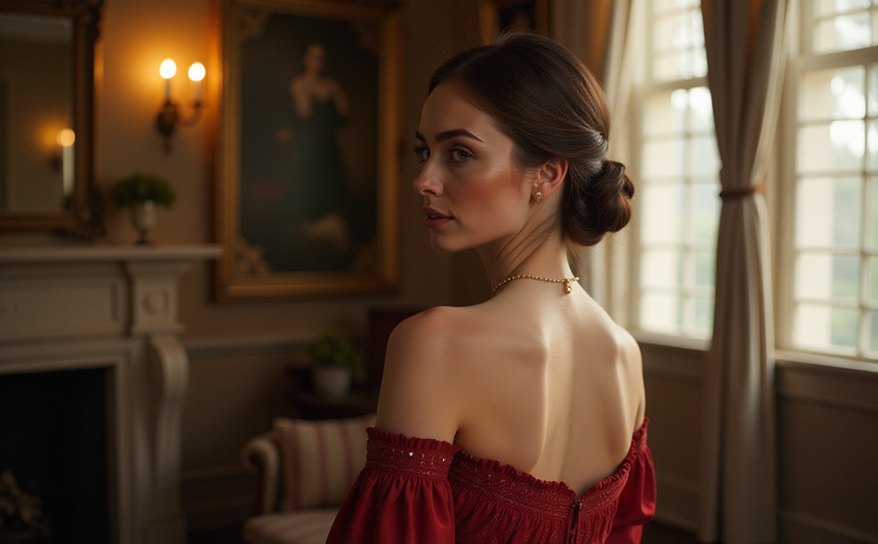 Possesses a regal, old-world elegance.