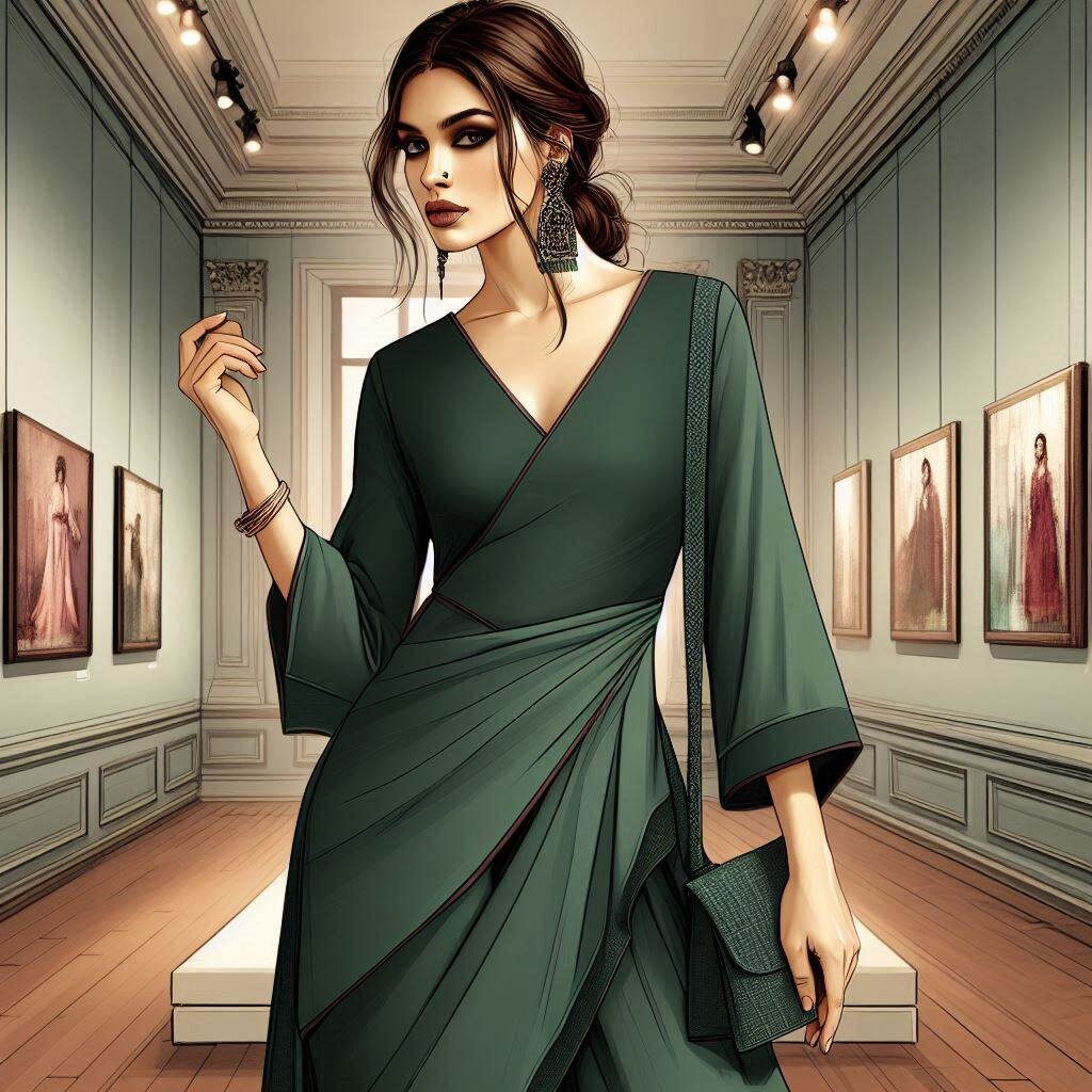 Asymmetrical Kurti
